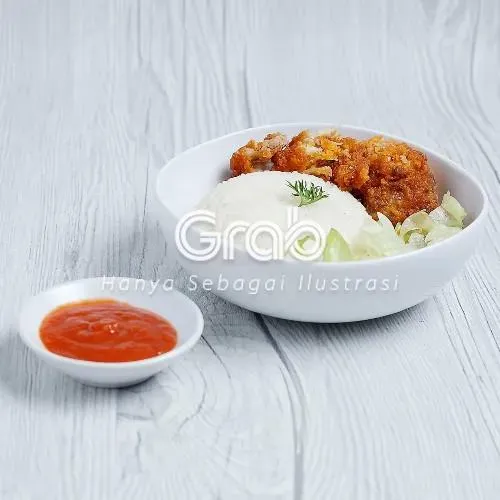 Foto Paket Nasi Ayam Kampung Goreng Biasa