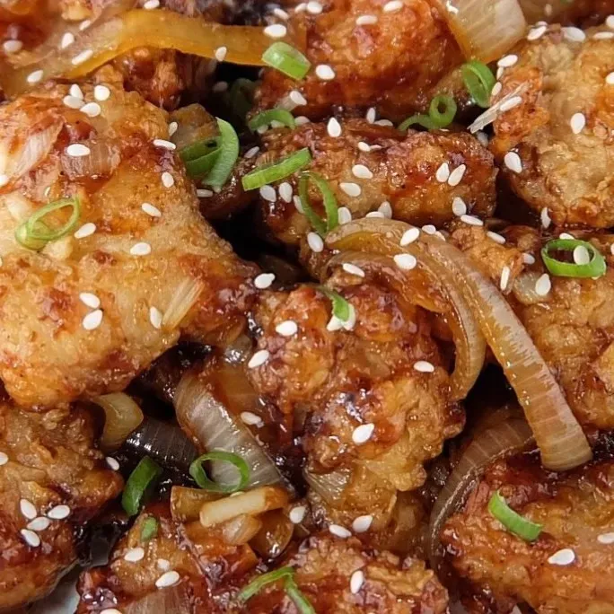 Foto Ayam Goreng Saus Tiram