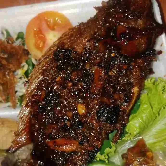Foto Nila Bakar Bumbu Kacang