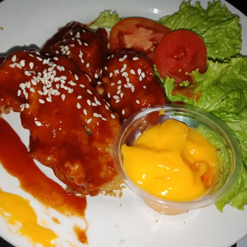 Foto Fired Chicken Wings