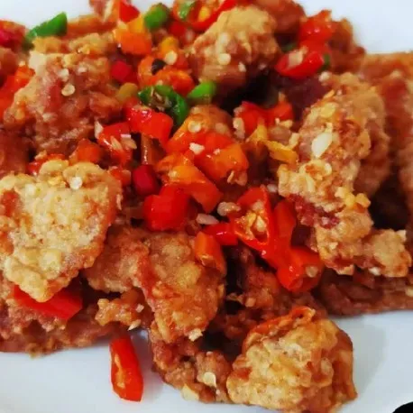 Foto Ayam Cabe Garam