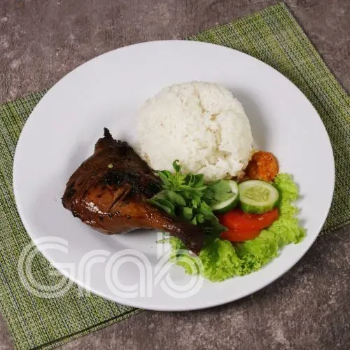 Foto Paket Nasi Bebek Bacem Goreng